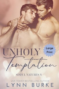 Unholy Temptation Large Print - Burke, Lynn