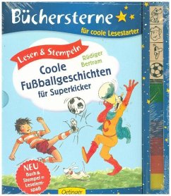 Lesen & Stempeln. Coole Fußballgeschichten für Superkicker (Restauflage) - Bertram, Rüdiger
