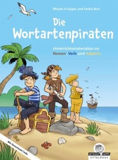 Die Wortartenpiraten, m. Audio - Gygax, Mirjam A.;Buri, Saskia