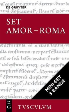 [Mini-Set AMOR - ROMA: Liebe und Erotik im alten Rom, Tusculum] 3 Bände - Ovid;Tibull