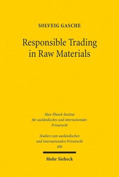Responsible Trading in Raw Materials (eBook, PDF) - Gasche, Solveig