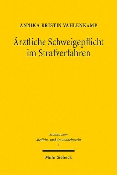 Cover Ärztliche Schweigepflicht im Strafverfahren (eBook, PDF)