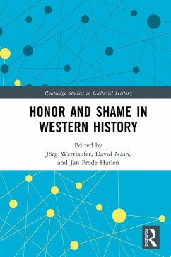 Cover Honor and Shame in Western History (eBook, ePUB)