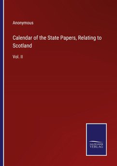 Cover Calendar of the State Papers, Relating to Scotland