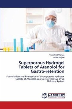 Superporous Hydrogel Tablets of Atenolol for Gastro-retention