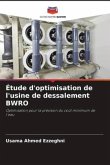 Étude d'optimisation de l'usine de dessalement BWRO