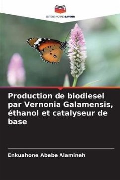 Production de biodiesel par Vernonia Galamensis, éthanol et catalyseur de base - Abebe Alamineh, Enkuahone