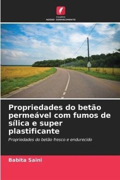 Propriedades do betão permeável com fumos de sílica e super plastificante - Saini, Babita