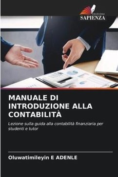 MANUALE DI INTRODUZIONE ALLA CONTABILITÀ - ADENLE, Oluwatimileyin E