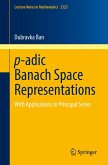 p-adic Banach Space Representations (eBook, PDF)
