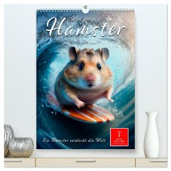 Was für ein Hamster (hochwertiger Premium Wandkalender 2024 DIN A2 hoch), Kunstdruck in Hochglanz - Roder, Peter