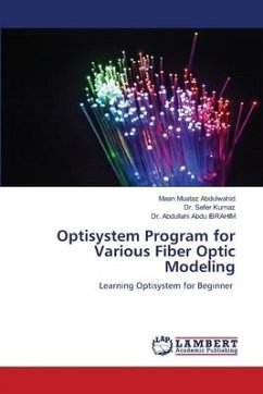 Optisystem Program for Various Fiber Optic Modeling - Muataz Abdulwahid, Maan;Kurnaz, Dr. Sefer;Abdu IBRAHIM, Dr. Abdullahi
