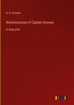 Reminiscences of Captain Gronow