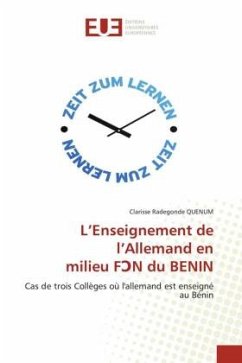 L¿Enseignement de l¿Allemand en milieu F¿N du BENIN - QUENUM, Clarisse Radegonde