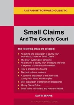 Cover A Straightforward Guide to Small Claims and the County Court