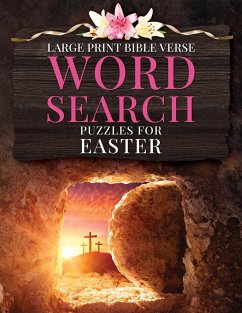 Large Print Bible Verse Word Search Puzzles for Easter - Kinney, Hl