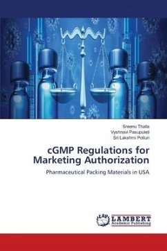 cGMP Regulations for Marketing Authorization