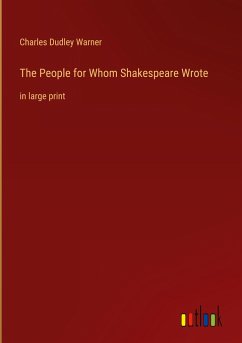 The People for Whom Shakespeare Wrote