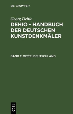 Mitteldeutschland (eBook, PDF) - Dehio, Georg