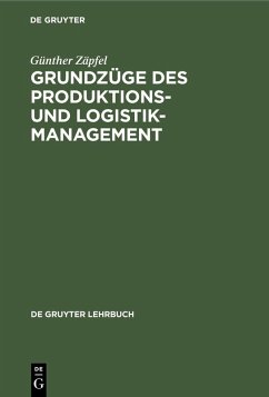 Cover Grundzüge des Produktions- und Logistikmanagement (eBook, PDF)