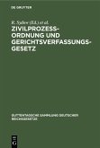 Zivilprozessordnung und Gerichtsverfassungsgesetz (eBook, PDF)