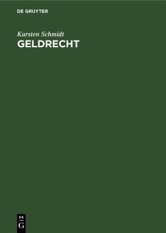 Cover Geldrecht (eBook, PDF)