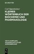 Kleines Wörterbuch der Biochemie und... - Bild 1