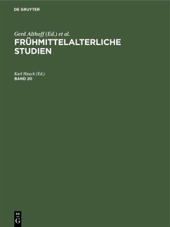 Frühmittelalterliche Studien. Band 20 (eBook, PDF)
