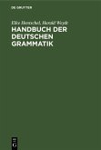 Handbuch der deutschen Grammatik (eBook, PDF)