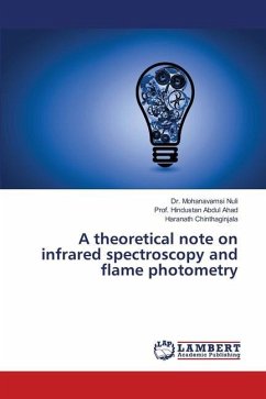 A theoretical note on infrared spectroscopy and flame photometry