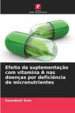 Efeito da suplementação com vitamina A nas doenças por deficiência de micronutrientes