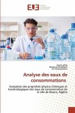 Analyse des eaux de consommations