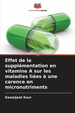 Effet de la supplémentation en vitamine A sur les maladies liées à une carence en micronutriments - Kaur, Kawaljeet