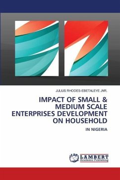 IMPACT OF SMALL & MEDIUM SCALE ENTERPRISES DEVELOPMENT ON HOUSEHOLD