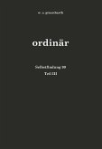 ordinär (eBook, ePUB)