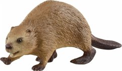 Schleich 14855 - Wild Life, Biber, Tierfigur, Länge: 9,8 cm