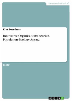 Innovative Organisationstheorien. Population-Ecology-Ansatz (eBook, PDF) - Beerthuis, Kim