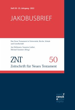 ZNT - Zeitschrift für Neues Testament 25. Jahrgang, Heft 50 (2022) (eBook, ePUB)