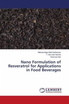 Nano Formulation of Resveratrol for Applications in Food Beverages