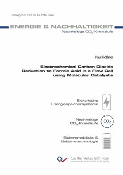 Electrochemical Carbon Dioxide Reduction to Formic Acid in a Flow Cell using Molecular Catalysts - Rößner, Paul