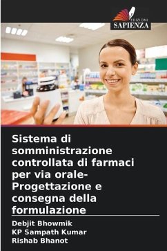 Sistema di somministrazione controllata di farmaci per via orale- Progettazione e consegna della formulazione - Bhowmik, Debjit;Sampath Kumar, KP;Bhanot, Rishab