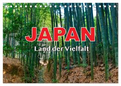 Japan - Land der Vielfalt (Tischkalender 2024 DIN A5 quer), CALVENDO Monatskalender - Pappon, Stefanie