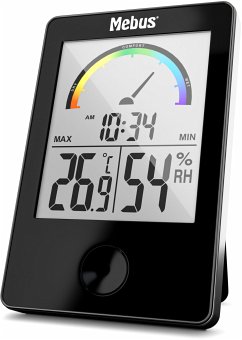 Mebus 40929 Thermo-Hygrometer schwarz
