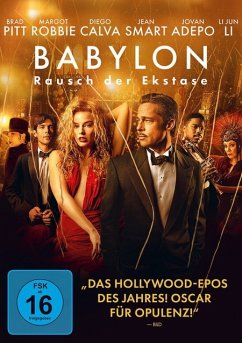 Babylon - Rausch der Ekstase - Brad Pitt,Margot Robbie,Tobey Maguire