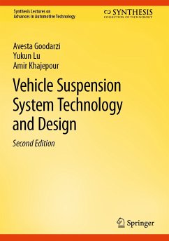 Vehicle Suspension System Technology and Design (eBook, PDF) - Goodarzi, Avesta; Lu, Yukun; Khajepour, Amir