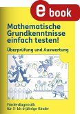 Mathematische Grundkenntnisse einfach testen! (eBook, PDF)