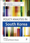 Policy Analysis in South Korea (eBook, ePUB)