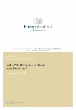 VAG/AVO Revision - Evolution oder Revolution? - Appenzeller, Hansjürg