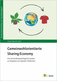 Gemeinwohlorientierte Sharing Economy (eBook, PDF) - Eisele, Sonja