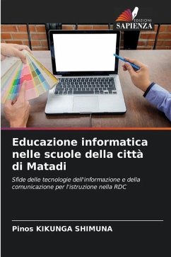 Educazione informatica nelle scuole della città di Matadi - Kikunga Shimuna, Pinos